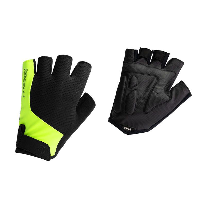 Rogelli ESSENTIAL gloves black-fluorescent fekete kesztyű