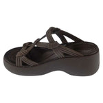 Crocs Brooklyn Knot Sky Sandal W Brown 36/37 női papucs 212011-206