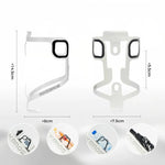 Rockbros Ultralight Aluminum Bottle Cage - White fehér training equipment