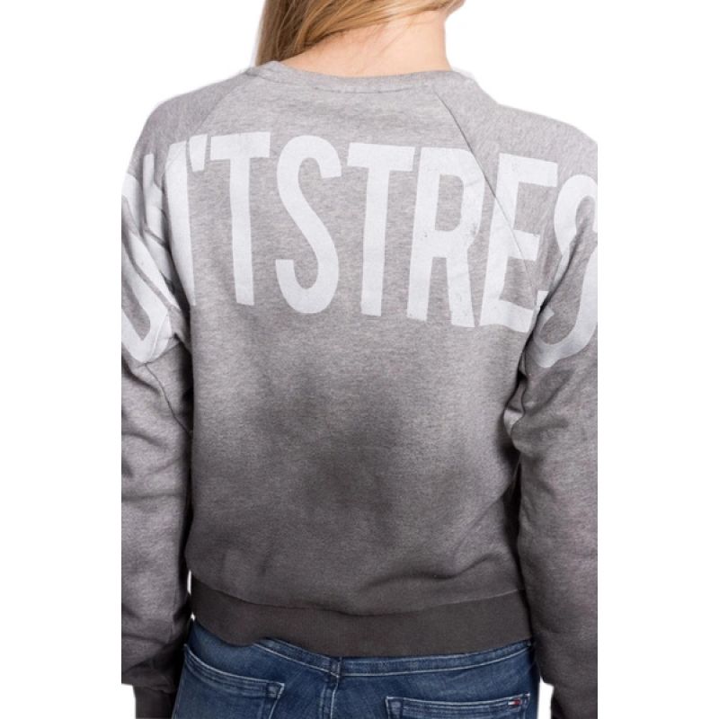 Reebok Yoga Cover UP Sweatshirt Gray szürke pulóver