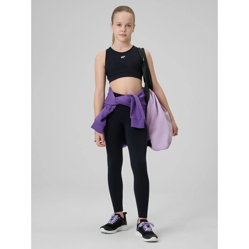 4F Girls' seamless sports 152/158 leggings 4FJRSS26TFTIF518-20S