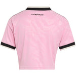 Adidas Juventus 26/27 Away Cropped Jersey Women's Pink/Black 2xs kiegészítő KB8842