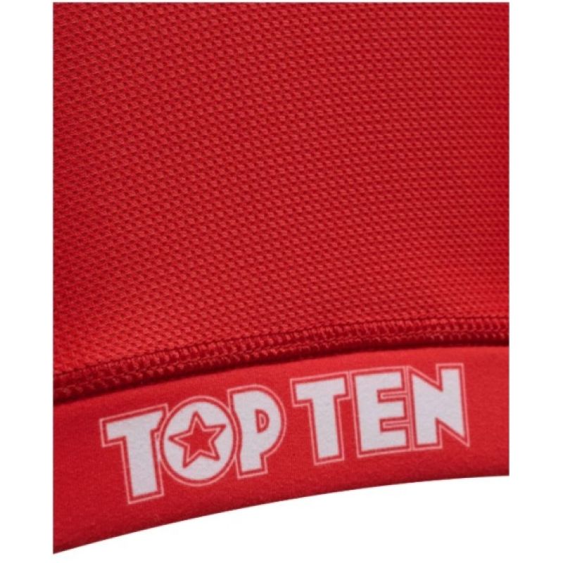 TOP TEN top "WAKO" (WAKO APPROVED) czerwony+m short