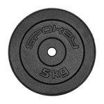 Spokey Cast iron weight 5kg Sinis H SPK-944484 Edzőfelszerelés