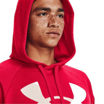Under Armour Under Armor Rival Fleece Big Logo HD 1357093 600 sweatshirt piros pulóver