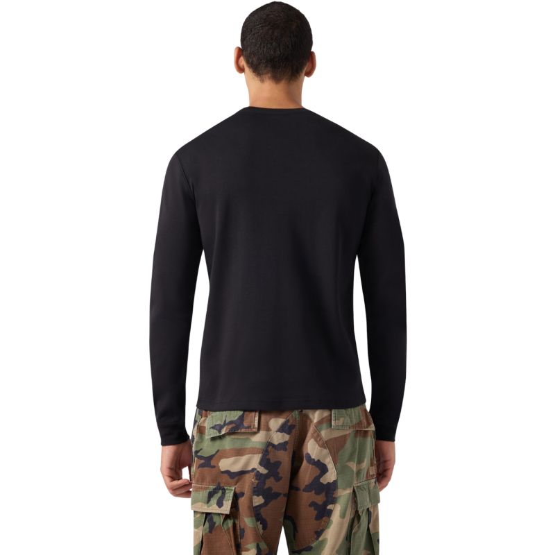 Champion LS Tee Men's T-Shirt Black 222507 KK001 fekete férfi póló 222507KK001