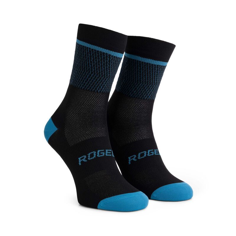Rogelli HERO II socks black and kék zokni