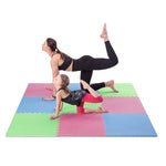 One Fitness Multipack MP10 puzzle mat green-blue-red 9 pieces 10 mm piros edzőfelszerelés 17-63-082