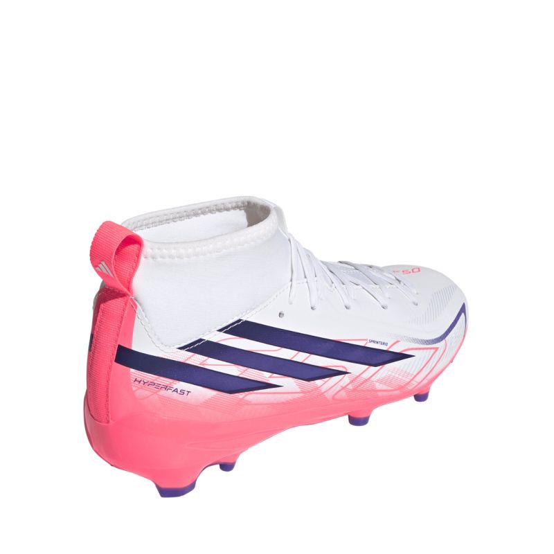 Adidas F50 Hyperfast League Mid FG Kids' Soccer cipő KK1316