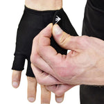 Dunlop Black Senior Cycling Gloves Rl fekete kesztyű GSP-1042367