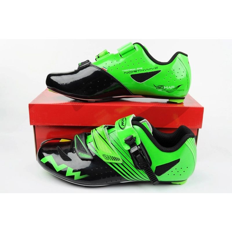 Northwave Torpedo SRS M 80141003 49 Cycling zöld férfi cipő 8014100349