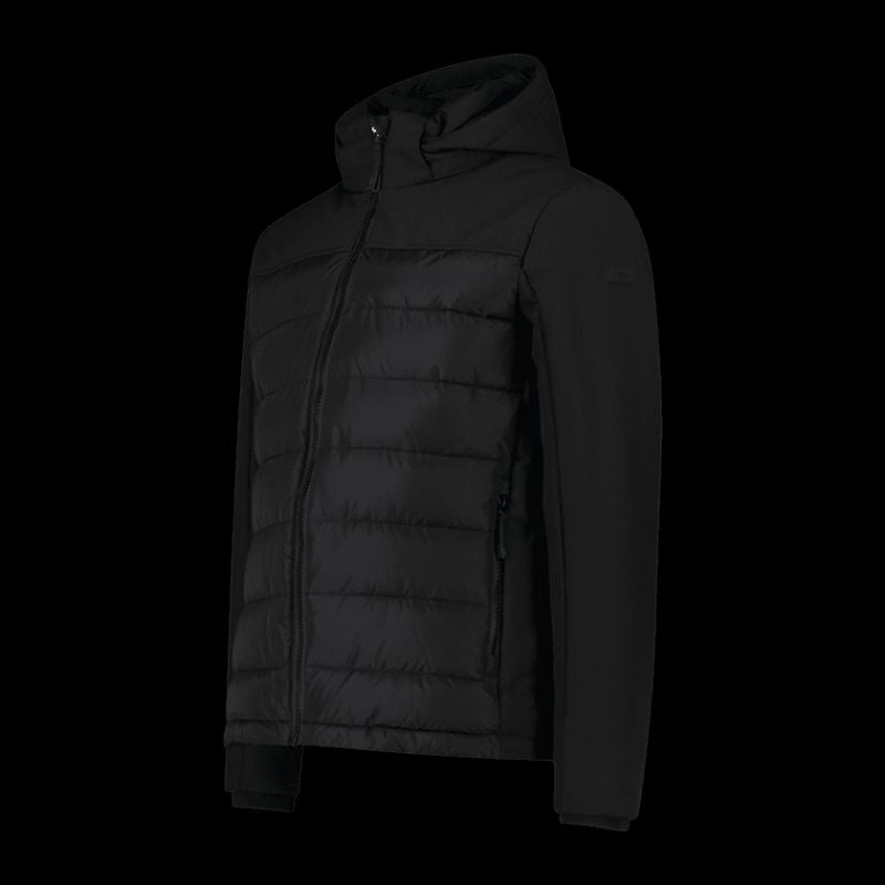 CMP men's winter with hood, sports, insulated, black ( ) fekete dzseki