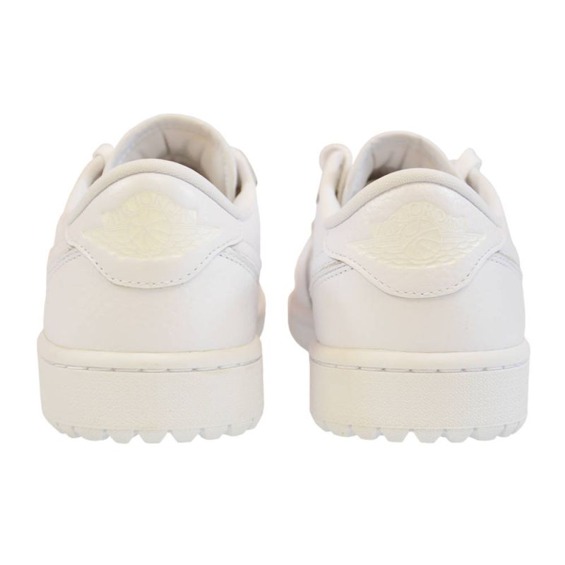AIR Jordan 1 Low Golf Triple White sneakers - fehér ruházat