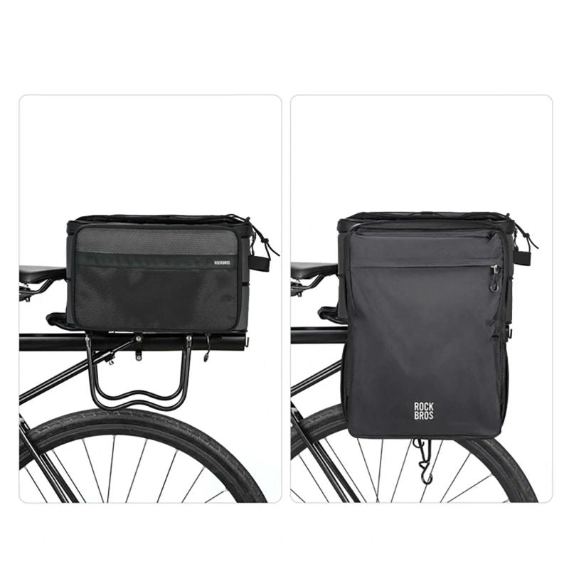 Rockbros A30 ROAD TO SKY Foldable Bike for Trunk 15-30L - Black czarny táska
