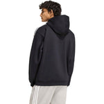 Adidas Men's Essentials 3-Stripes Fleece Hoodie fekete ruházat KY6602
