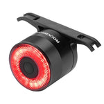 Rockbros Q3 Rear Bike Light with Smart Stop System - Black fekete lights, tourist equipment
