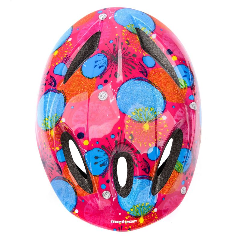 Meteor KS05 pink bicycle helmet uniw sisak 24844-24845