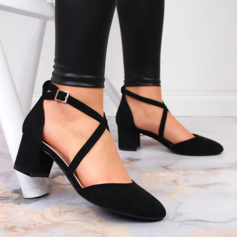 Inny Sergio Leone W SK365A black strappy sandals Túracipő