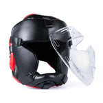 DBX Bushido Boxing helmet with polycarbonate mask - Hannibal helmets, masks, martial arts equipment