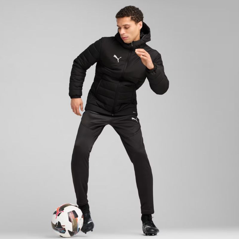 Puma Team Additions Hooded Padded Men's Jacket Black 659795 03 Ruházat