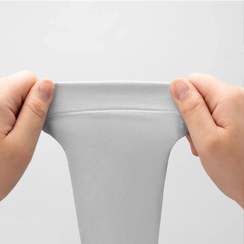Rockbros cycling sleeves - white (2 pcs.)