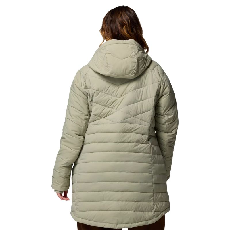 Columbia Joy Peak Hooded II Mid Jacket 2088641348 Beige L Ruházat