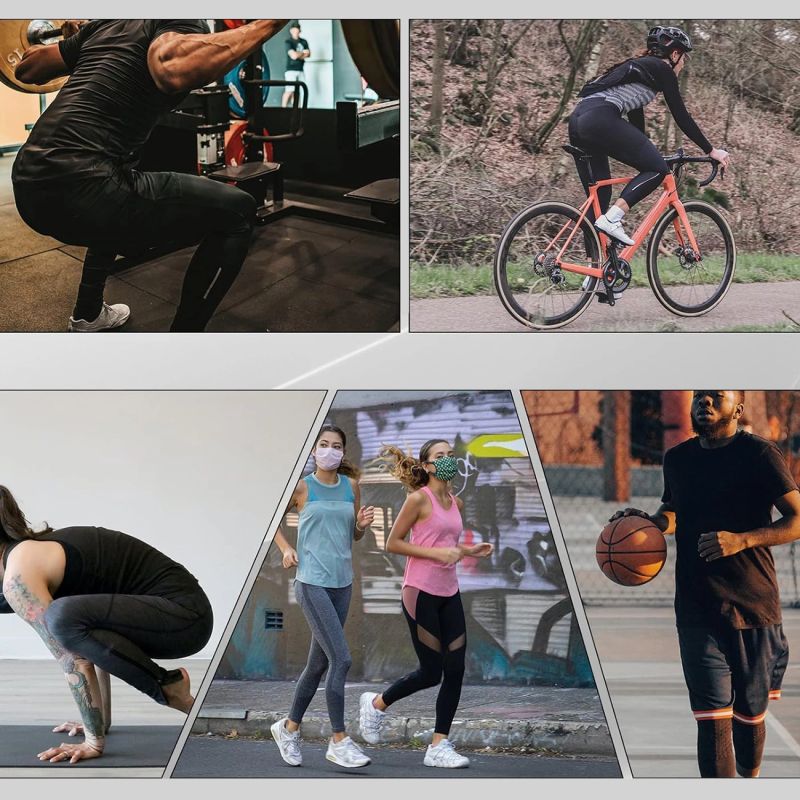 Rockbros Breathable Cycling Pants with Pad - Black