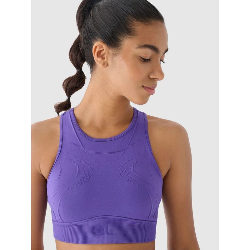 4F x Anna Lewandowska Seamless Medium Support Training Bra 4F 4FALSAW24USBAF169-51S sportmelltartó
