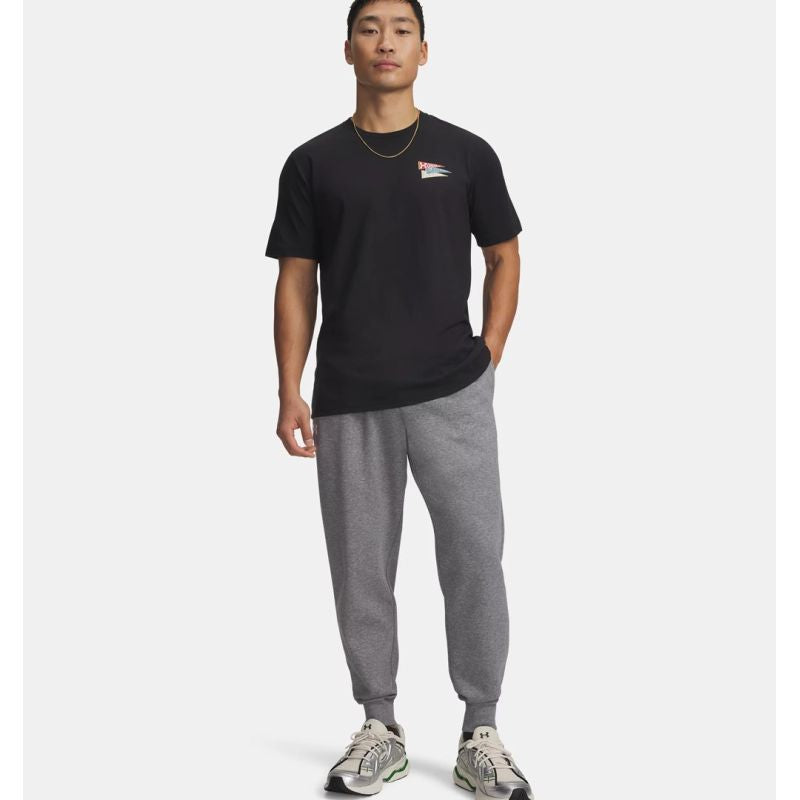 Under Armour Men’s Rival Fleece Joggers, grey, 1379774 025 szürke férfi nadrág 140646_M