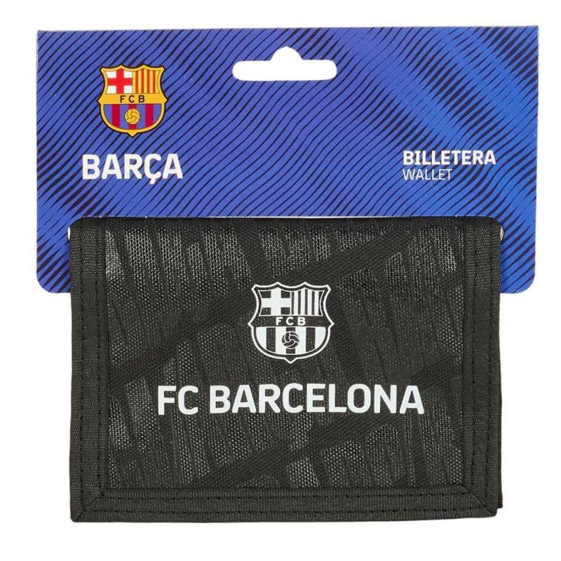 FC Barcelona wallet czarny pénztárca