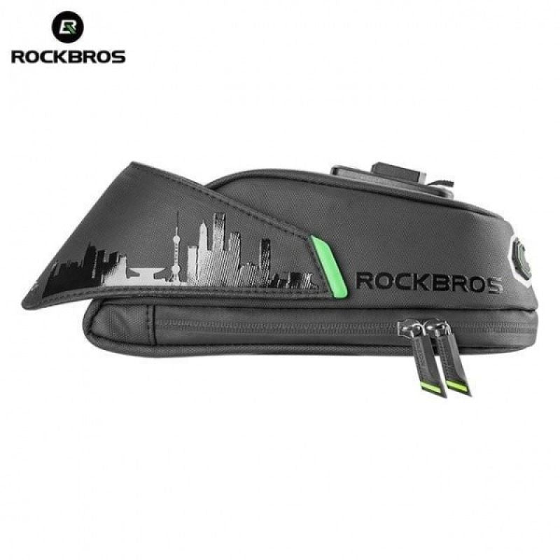 Rockbros small clip-on bike saddle fekete táska