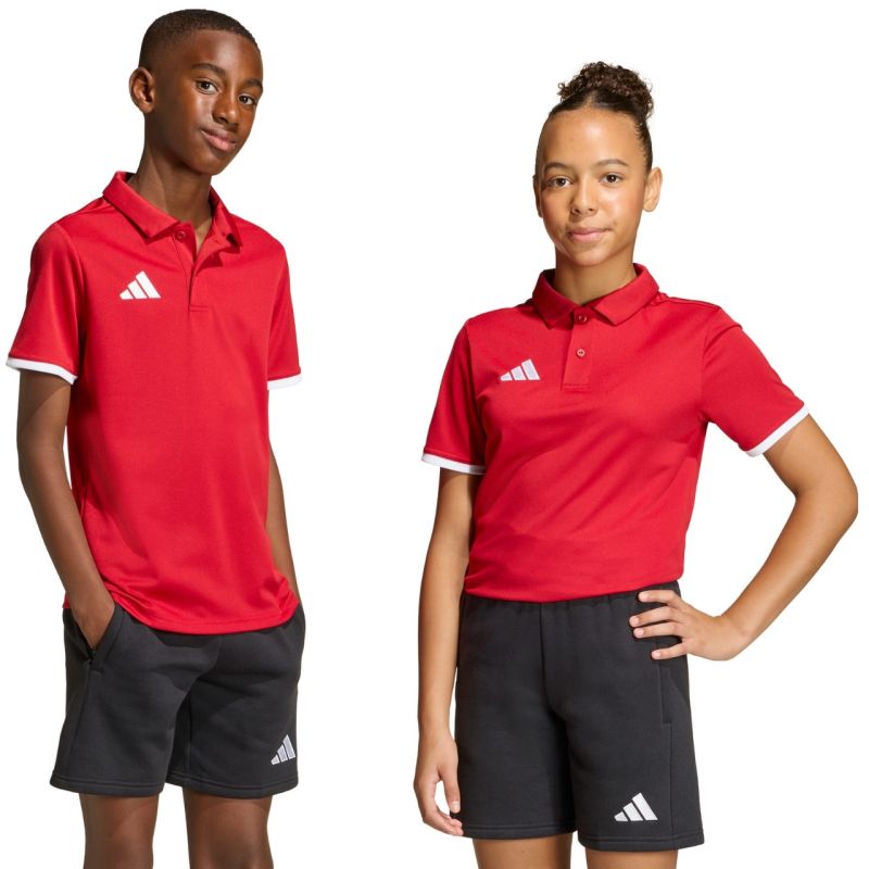 adidas Entrada 26 T-shirt for kids red JZ6626 104cm póló