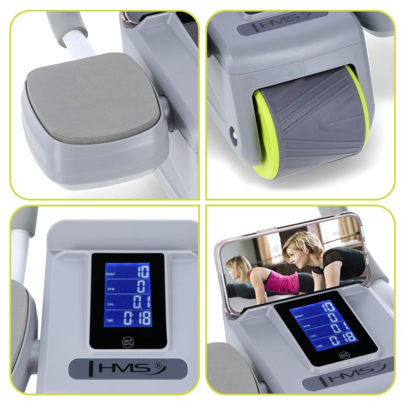 HMS Ka08 Gray Abs Automatic Abs Wheel With Lcd Display And Charging szürke kabát 17-38-030