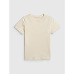 Regular plain girls' T-shirt 4F 4FJRSS26TTSHF3554-12S shirts