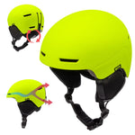 Meteor Avalo S Ski Helmet 53-55 cm Neon Yellow uniw helmets