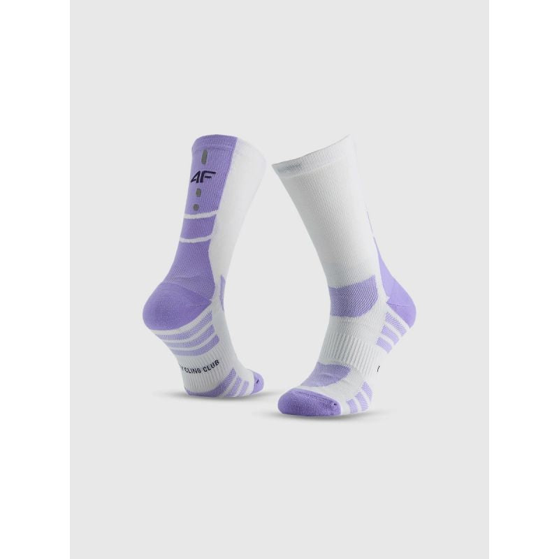 4F Women's high cycling socks zokni