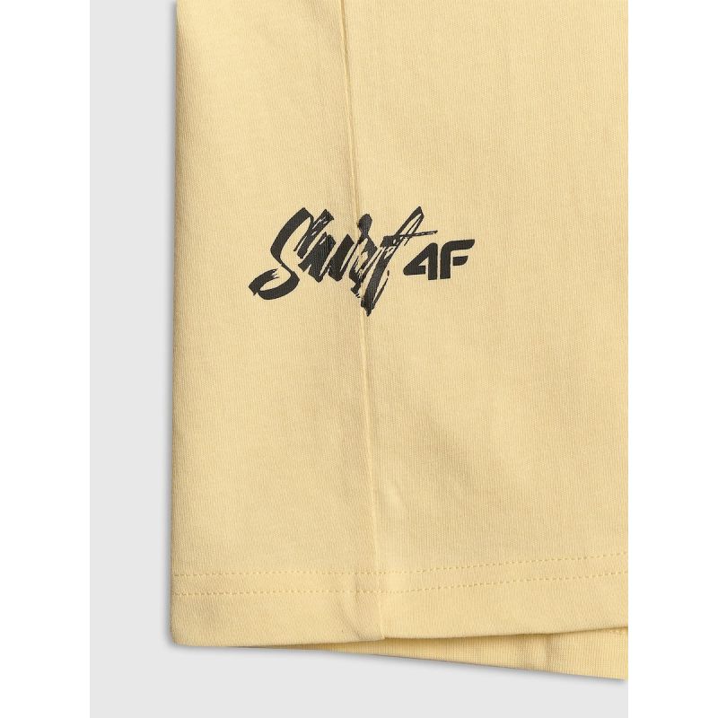 4F Men's regular printed T-shirt póló 4FRSS26TTSHM4301-73S