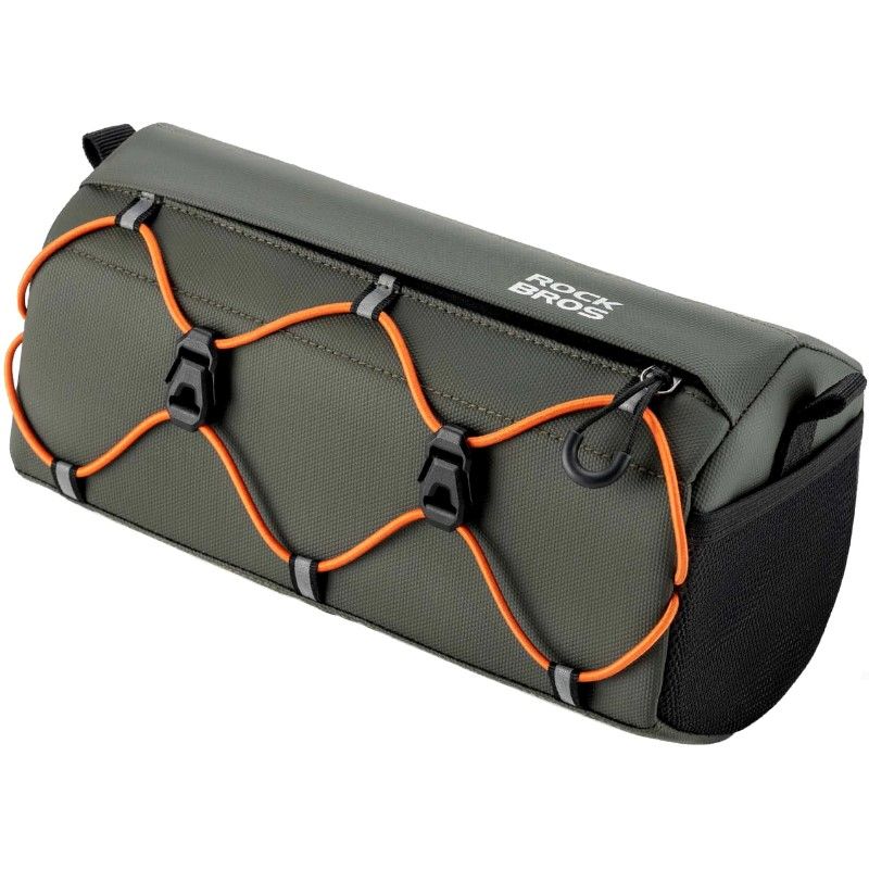 Rockbros Bicycle Handlebar Dark 2.2L zöld táska