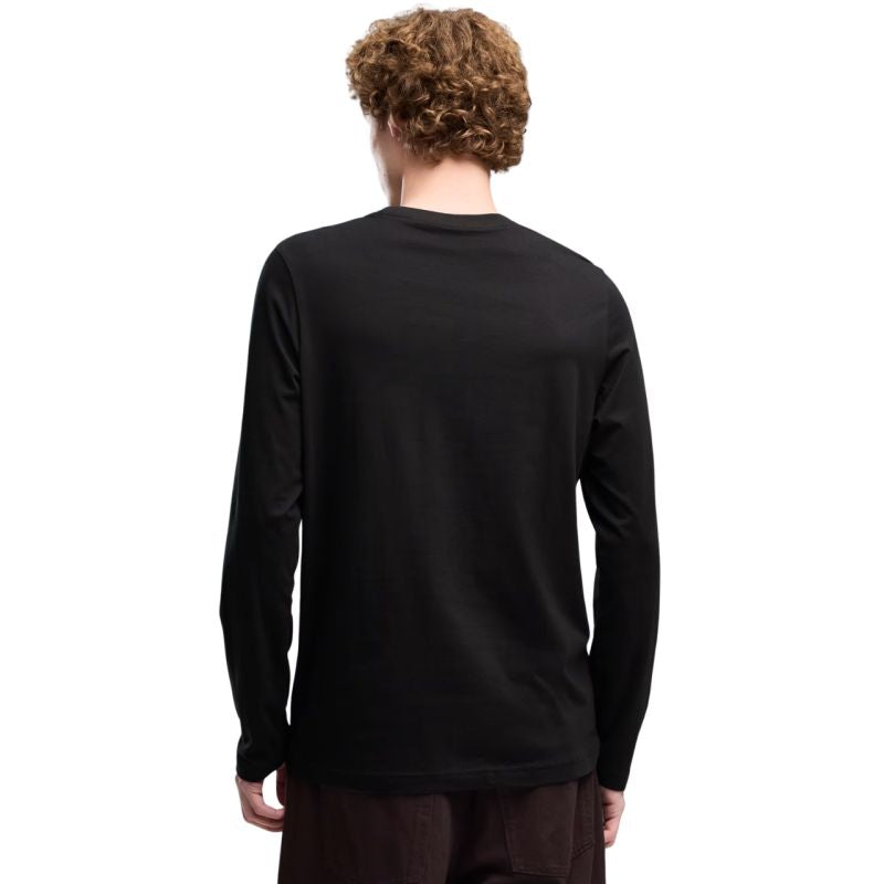 Puma ESS No. 1 Logo Longsleeve Tee Black 682546 fekete hosszú ujjú póló 68254601