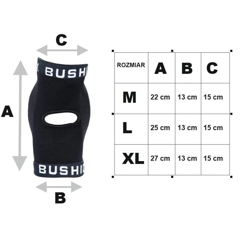 DBX Bushido Elbow protectors - elastic cuffs DBX-EG-11 protectors and knee pads, strippers, sleeves