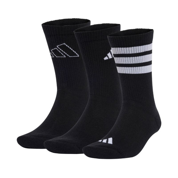 adidas Logo 3 Pairs Socks Black JI6315 Ruházat