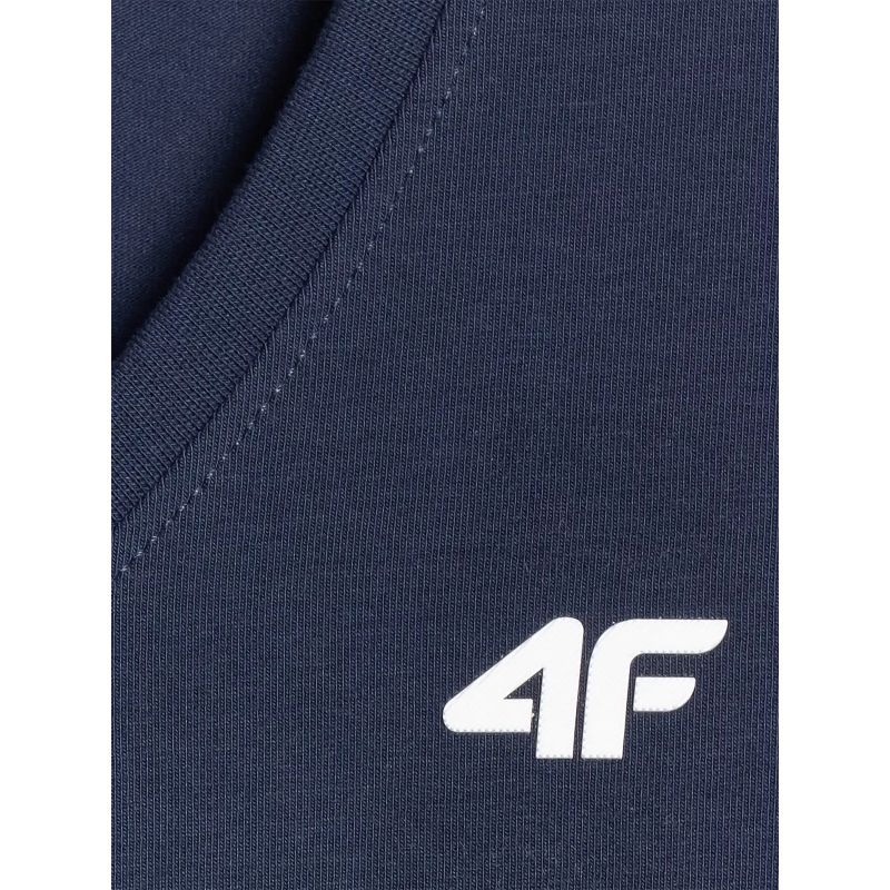 Women's basic V-neck T-shirt 4F 4FWMM00TTSHF3307-31S 2xl póló