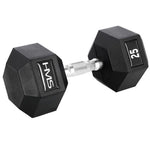 HMS HEX PRO dumbbell 25 kg szürke póló 17-66-121