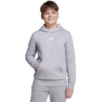 adidas Essentials Hoodie for kids gray JV9995 128 cm kapucnis pulóver