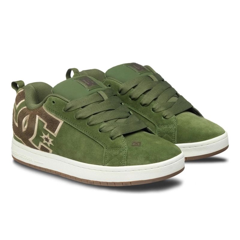 DC Shoes - Court Graffik SE DC01665310 oliva utcai cipő