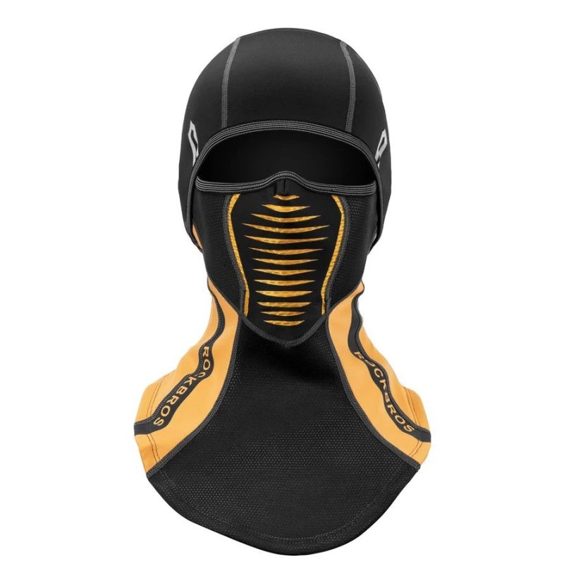 Rockbros Sports, Black- narancssárga balaclava SILF7913-2