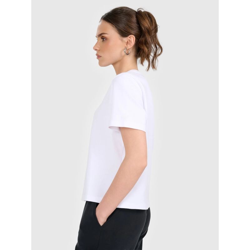 4F Women's regular plain T-shirt póló