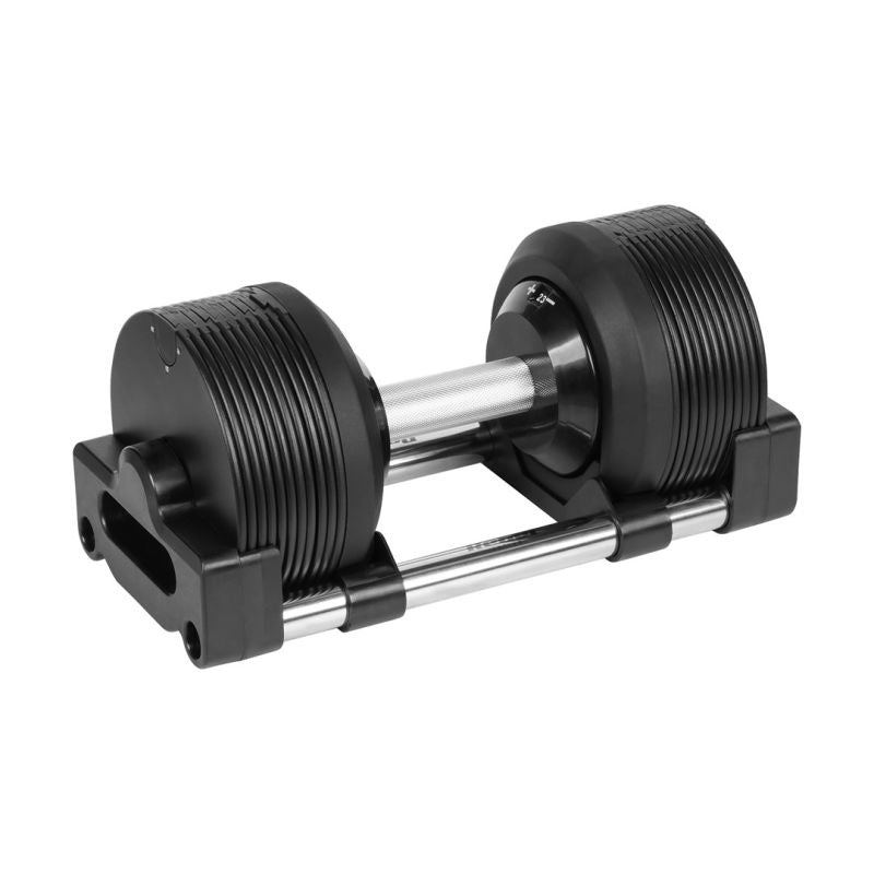 Rebel Cast iron adjustable automatic dumbbell 24 kg, 1 kg increments, ACTIVE edzőfelszerelés RBA-2331-24