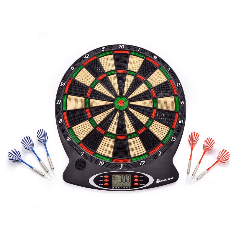 Meteor Electronic Dart Board uniw shields