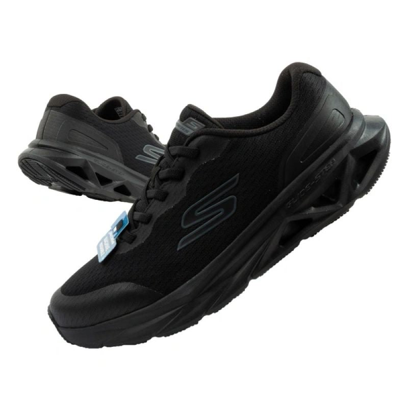Skechers men's sneakers Glide-Step Vortex comfortable black fekete utcai cipő